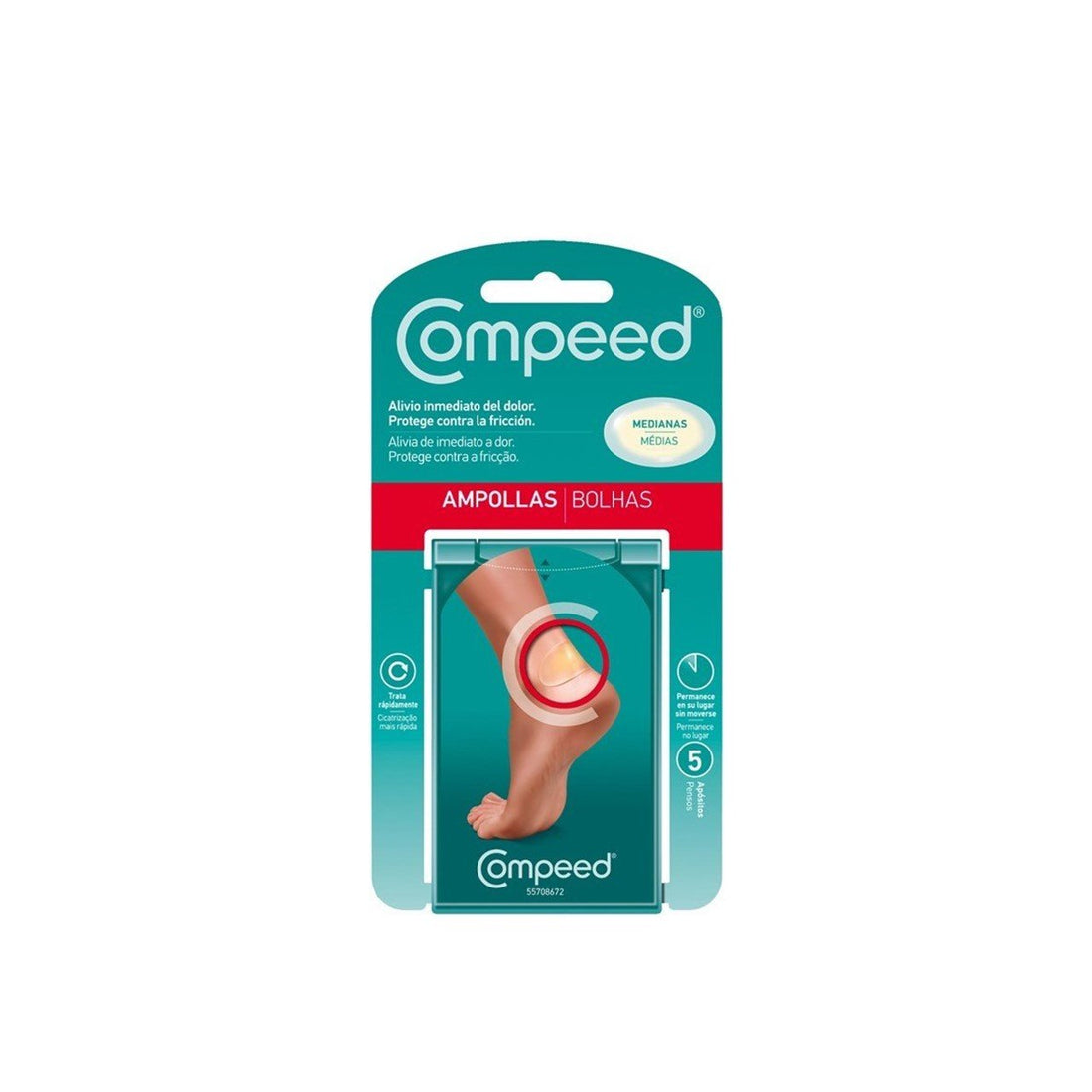 Compeed Blister Medium Plasters x5