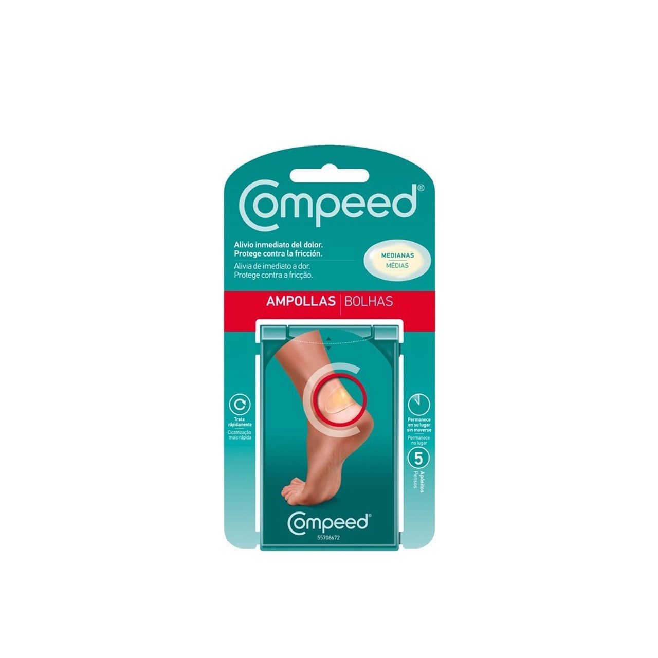Compeed Blister Medium Plasters x5