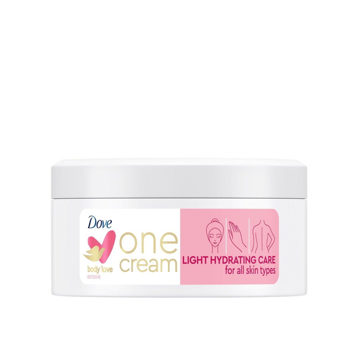 Dove Body Love One Cream Light Hydrating Care 250ml