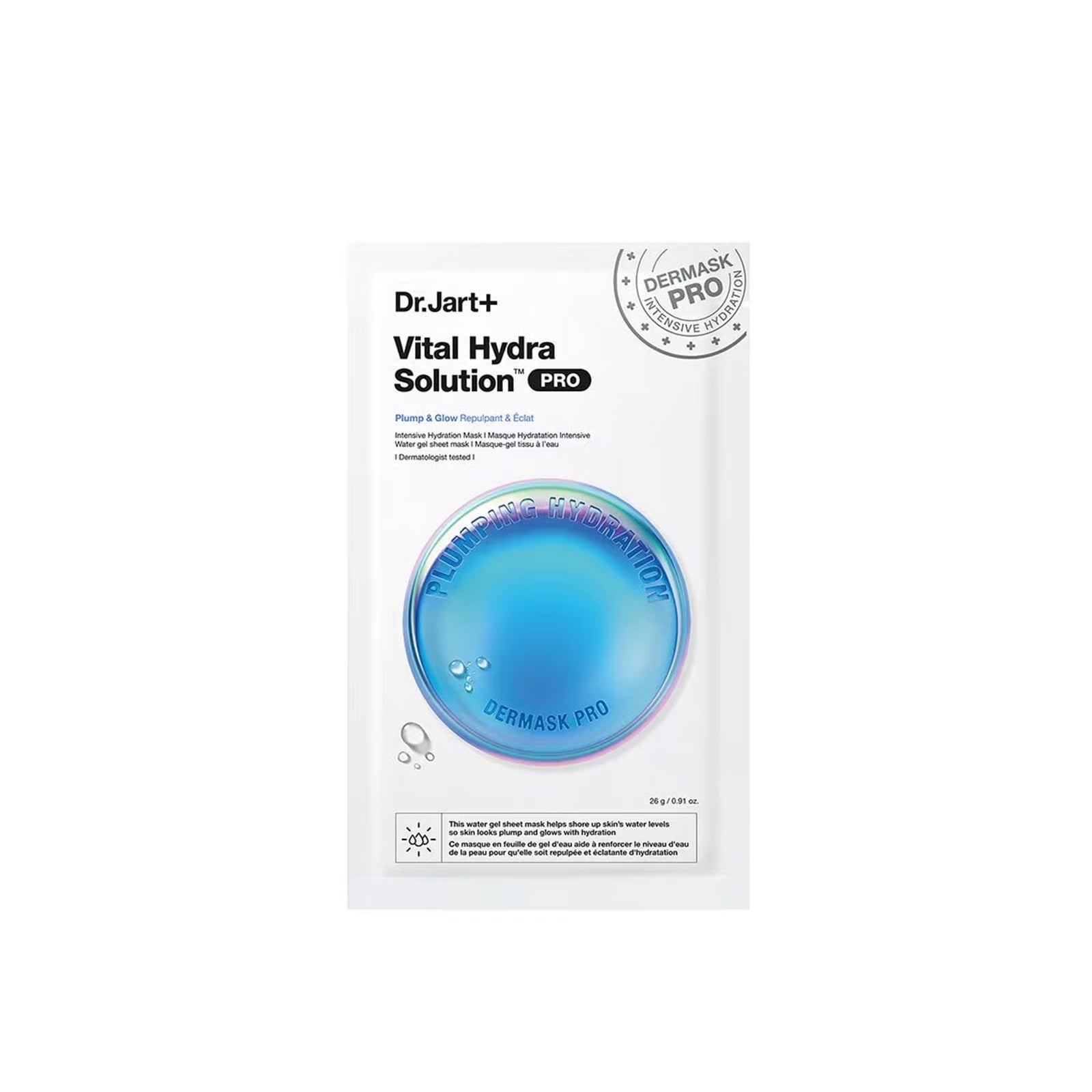 Dr.Jart+ Vital Hydra Solution Pro Plump &amp; Glow Intensive Hydration Mask 26g