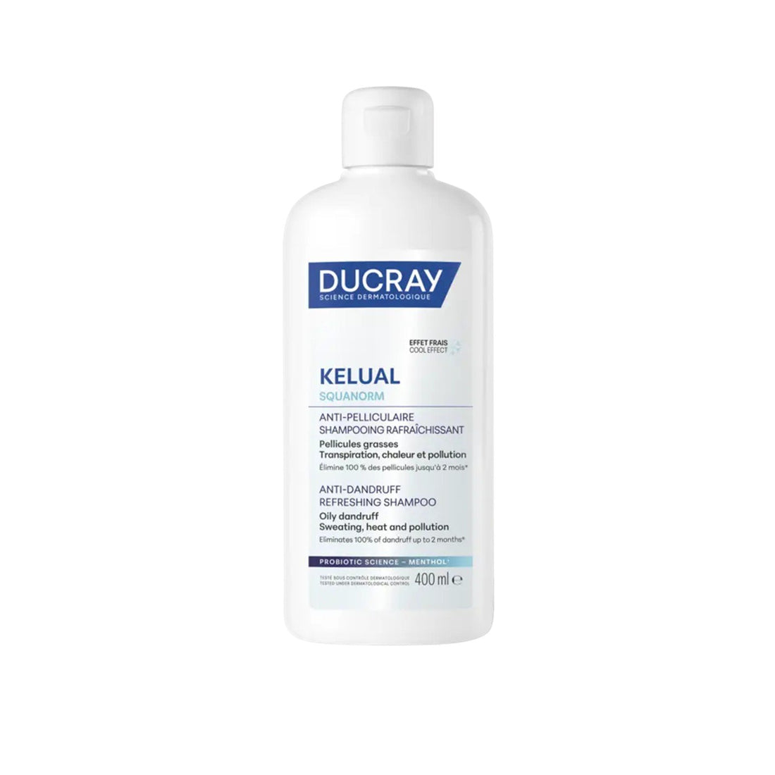 Ducray Kelual Squanorm Refreshing Anti-Dandruff Shampoo 400 ml