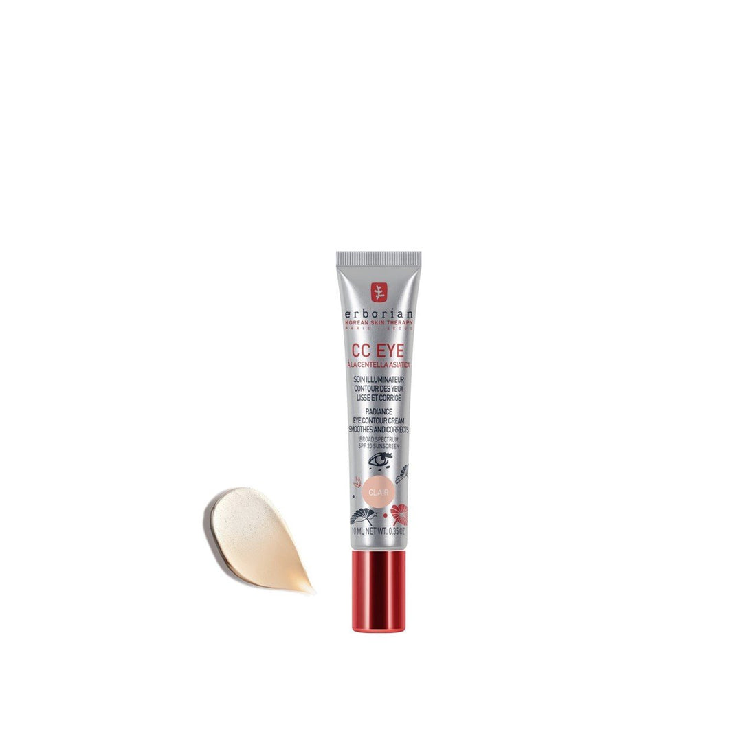 Erborian CC Crème High Definition Radiance Eye Cream SPF20 Clair 10ml