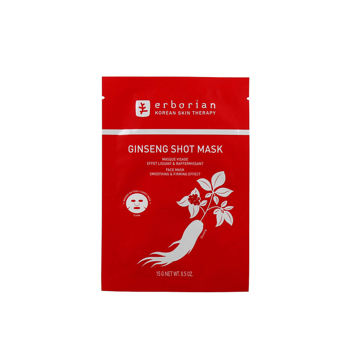 Erborian Ginseng Shot Face Mask 15 gr