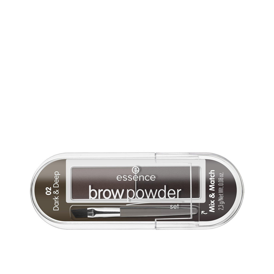 essence Brow Powder Set 02 Dark &amp;amp; Deep 2.3g