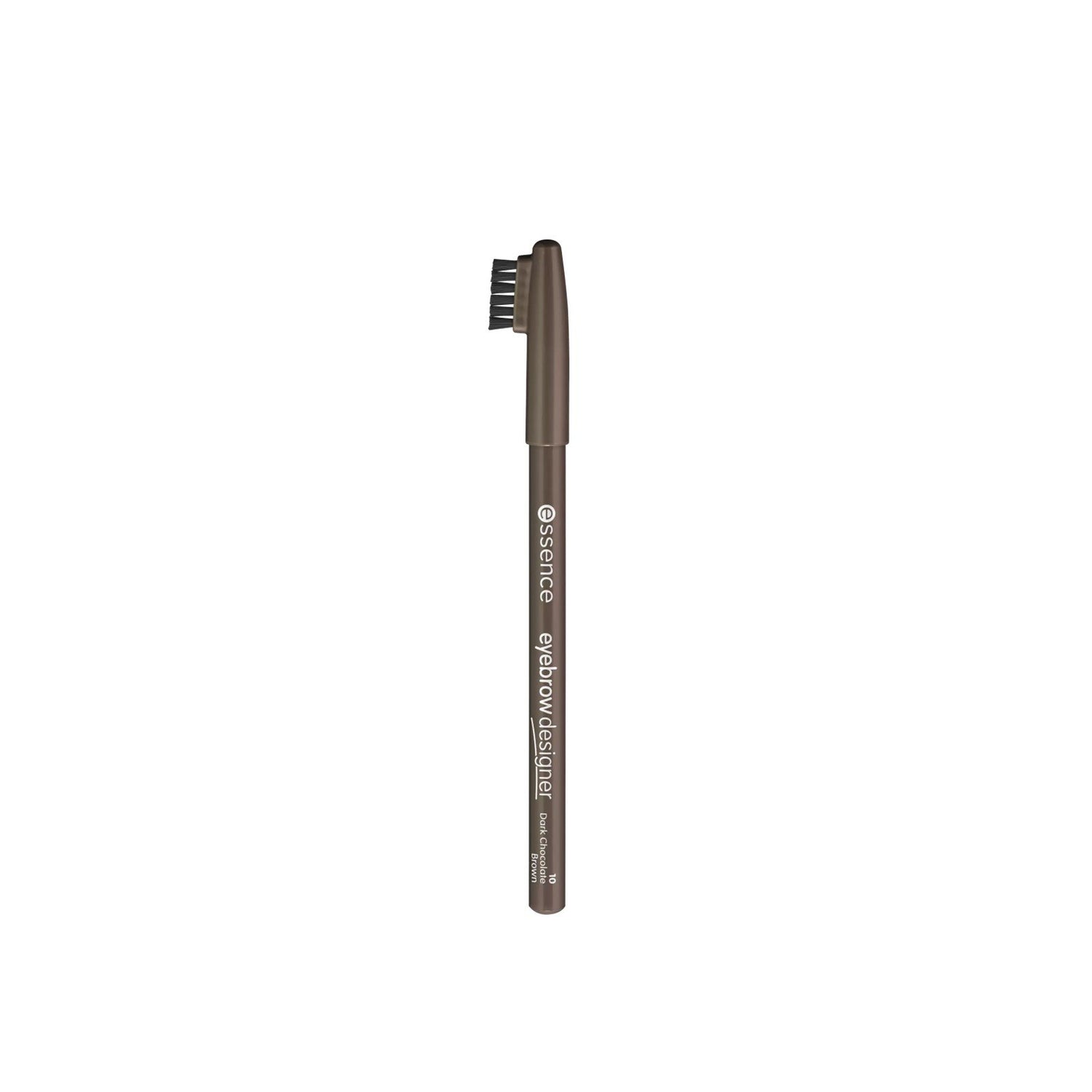 essence Lápis de Sobrancelhas Eyebrow Designer 10 Dark Chocolate Brown 1g