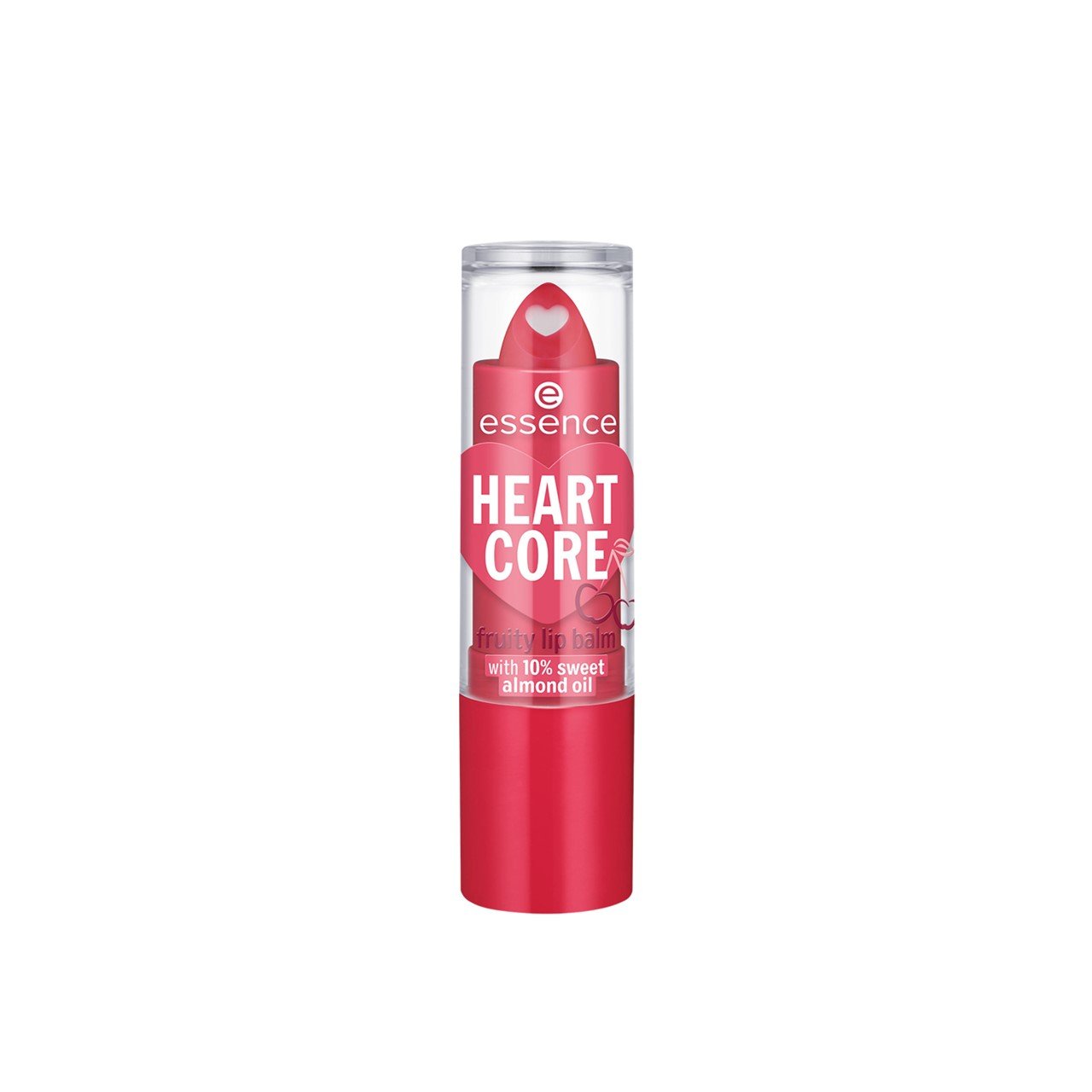 essence Heart Core Fruity Lip Balm 01 Crazy Cherry 3g