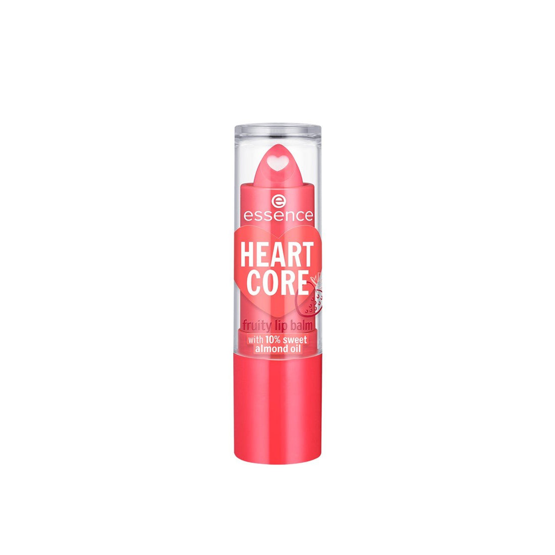 essence Heart Core Fruity Lip Balm 02 Sweet Strawberry 3g