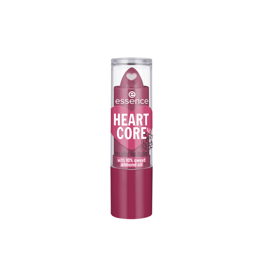 essence Heart Core Fruity Lip Balm 05 Bold Blackberry 3g