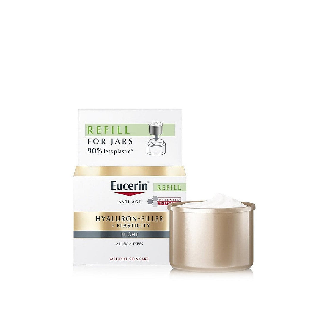 Eucerin Hyaluron Filler + Elasticity Night Refill 50 ml