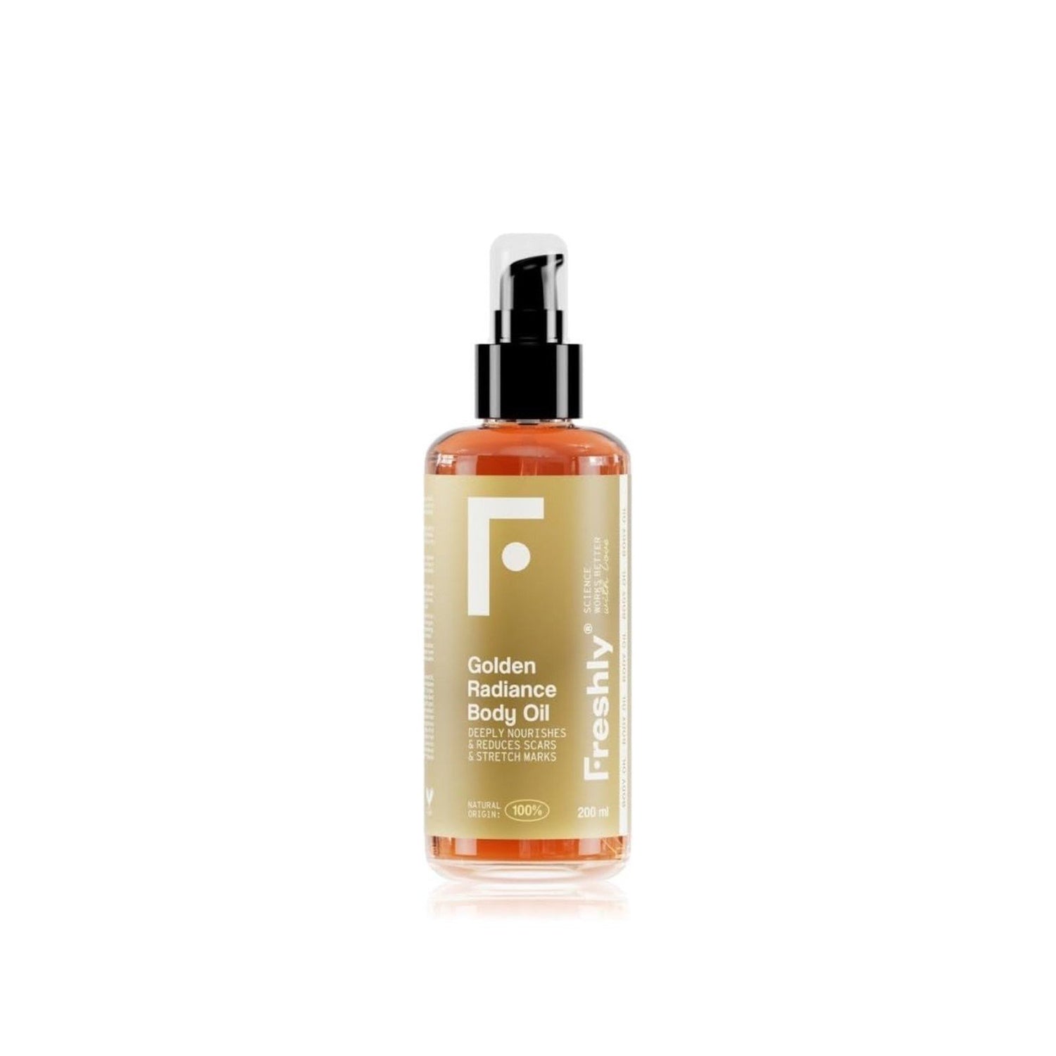 Freshly Cosmetics Golden Radiance Body Oil 200ml