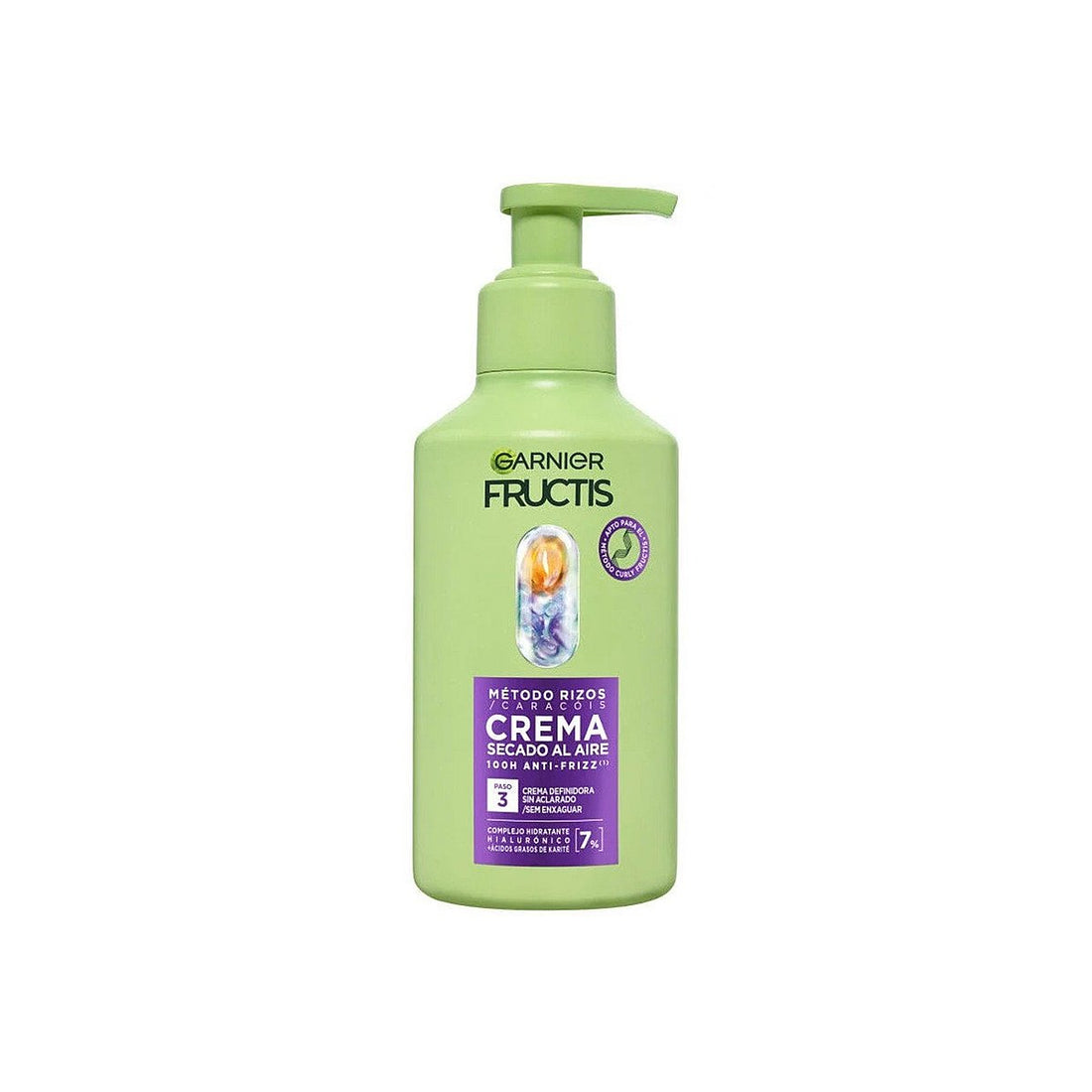 Garnier Fructis Método Rizos Crema Secado Al Aire 260 ml