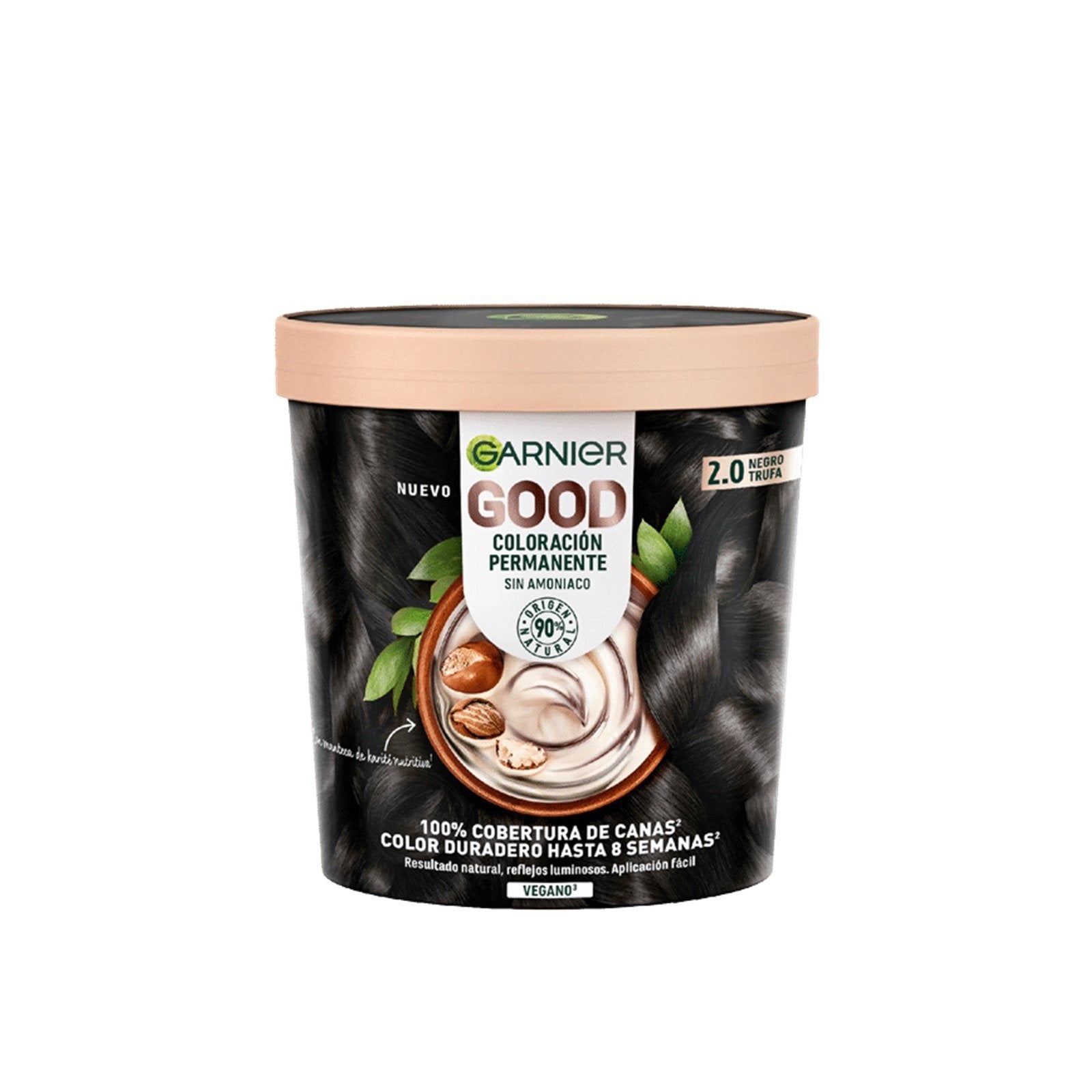 Garnier Good Permanent Hair Dye 2.0 Truffle Soft Black