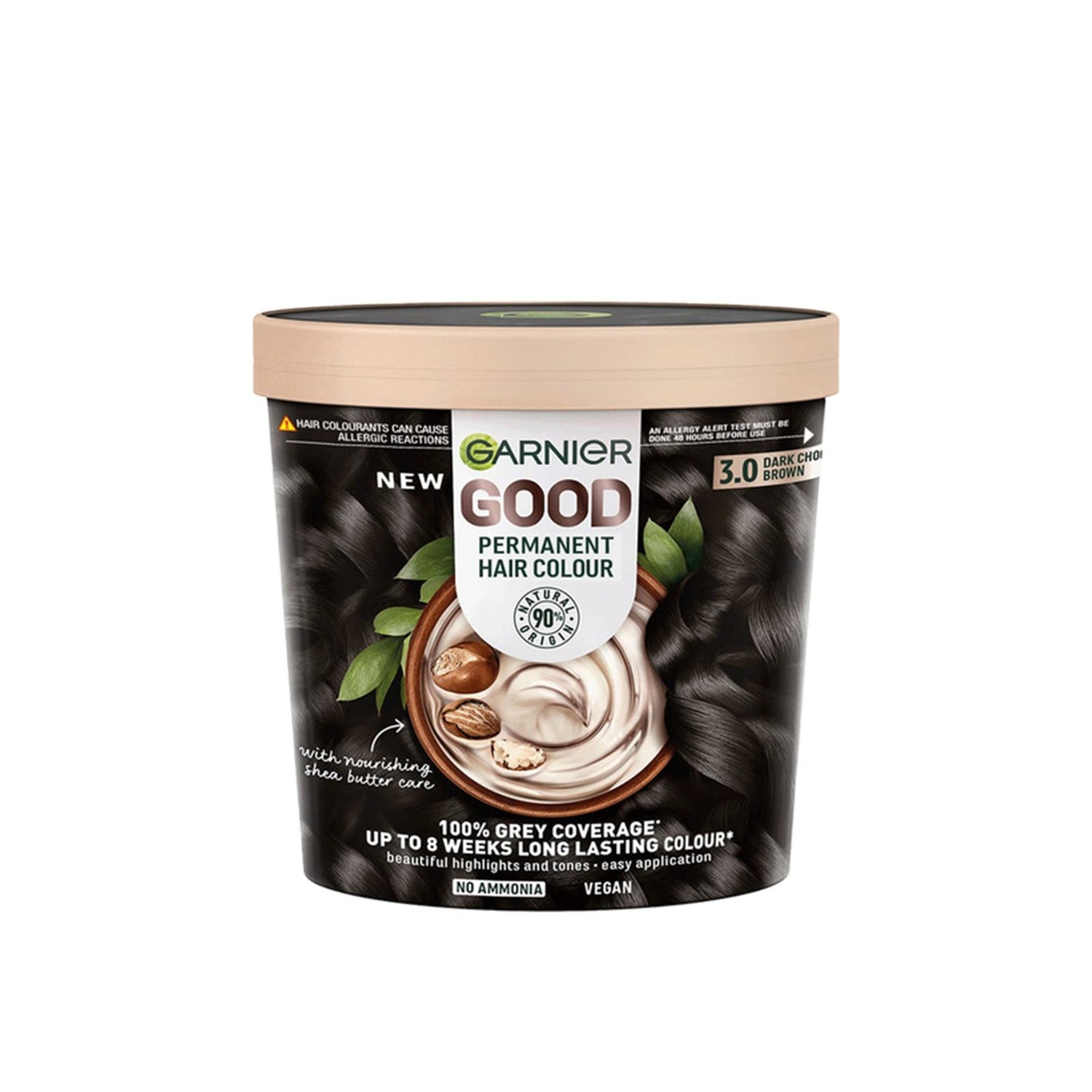 Garnier Good Permanent Hair Dye 3.0 Dark Chocolate Brown