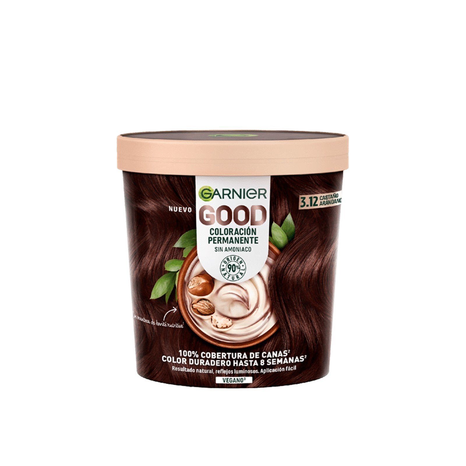 Garnier Good Permanent Hair Dye 3.12 Blackberry Brown