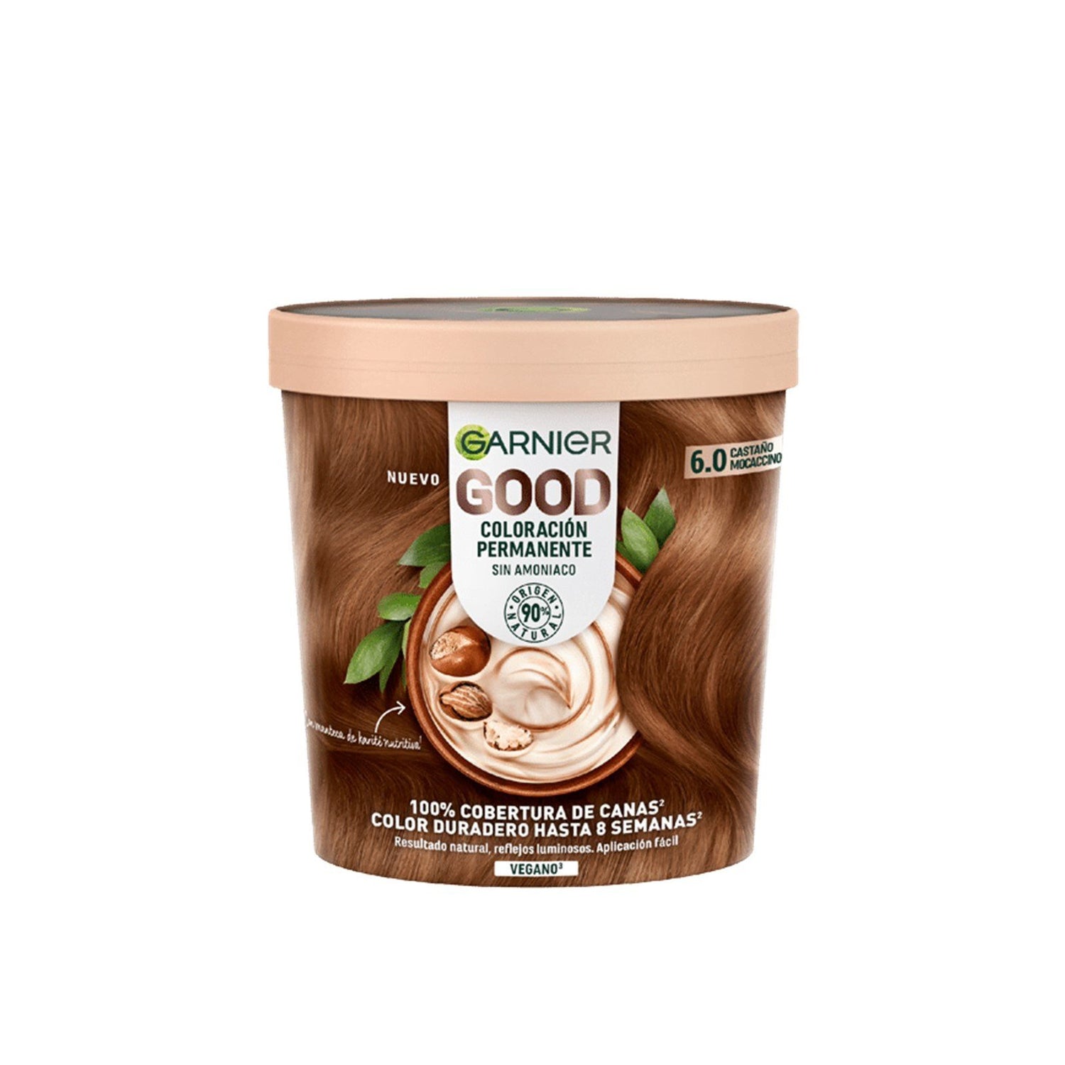 Garnier Good Permanent Hair Dye 6.0 Mochaccino Brown