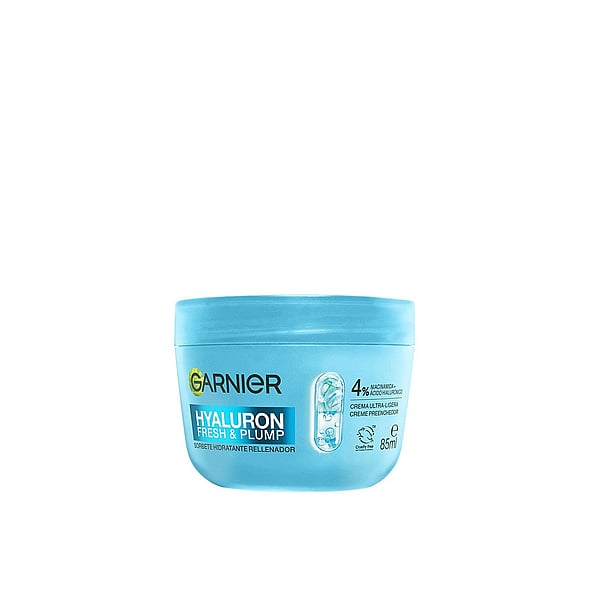 Garnier Hyaluron Fresh &amp; Plump Sorbet Moisturizing Cream 85ml
