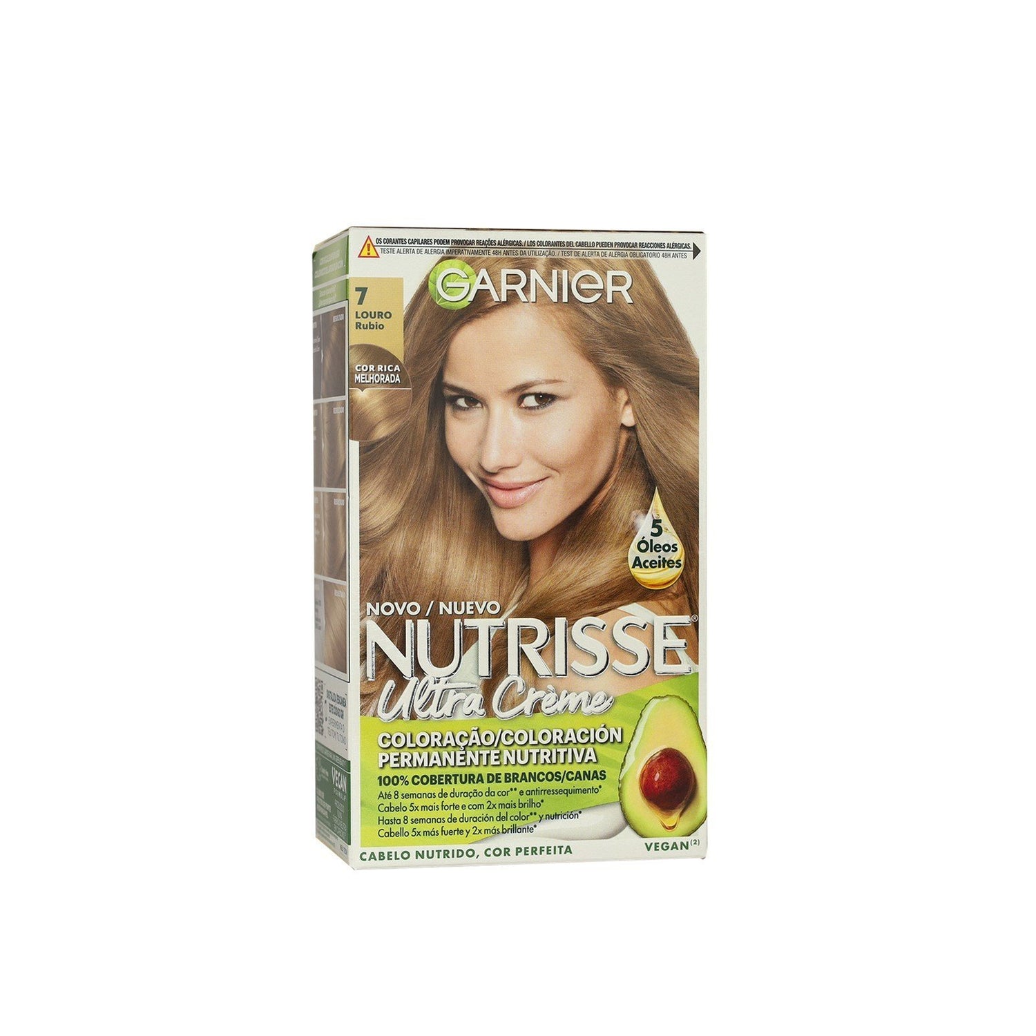 Garnier Nutrisse Ultra Crème Permanent Hair Dye 7 Blonde