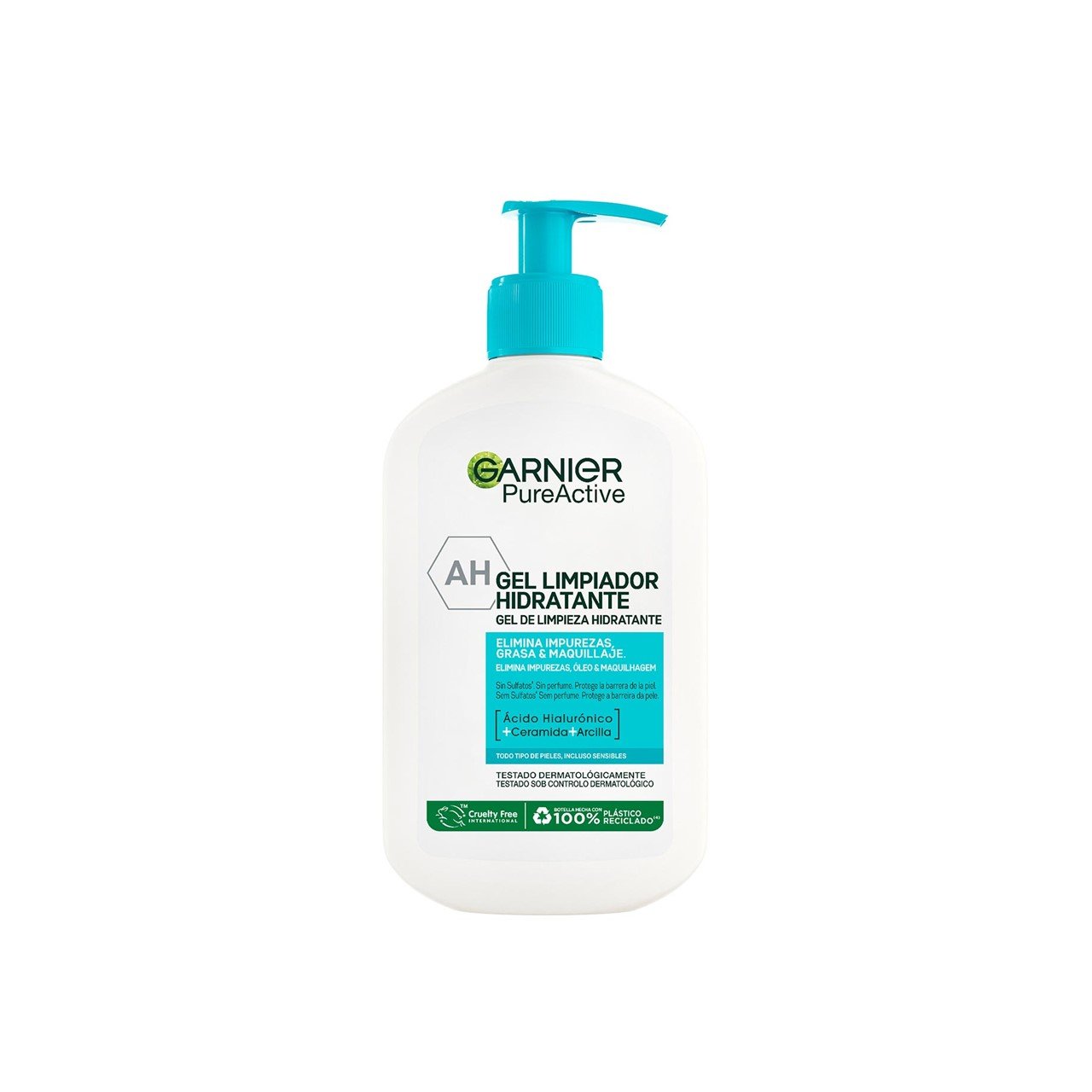 Garnier Pure Active Moisturizing Cleansing Gel 250ml