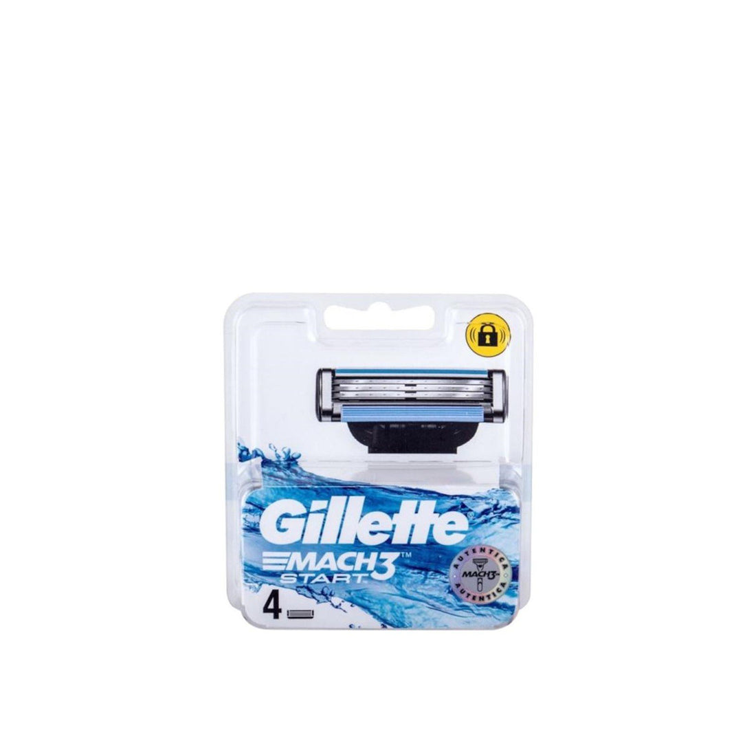 Gillette Mach3 Start Replacement Blades x4