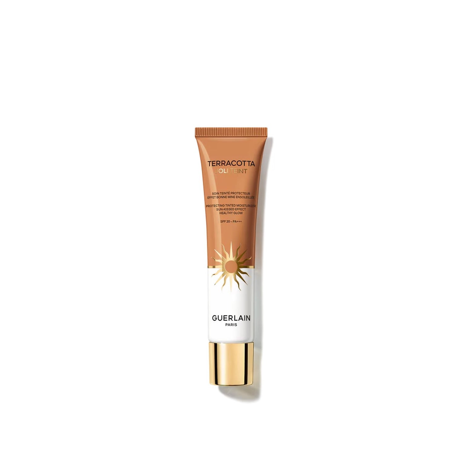 Guerlain Terracotta Joli Teint Protecting Tinted Moisturizer Sun-Kissed Effect Healthy Glow SPF20 40 Amber 30ml