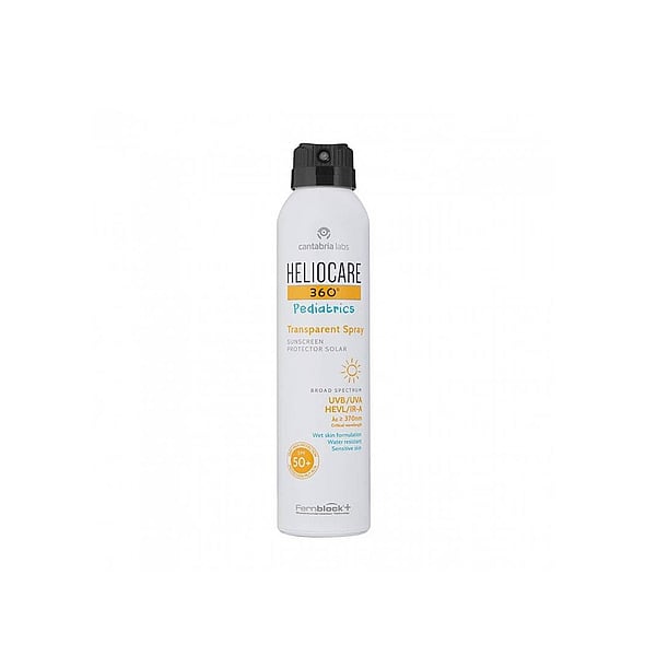 Heliocare 360 Pediatrics Transparent Spray Sunscreen Spf50+ 200Ml