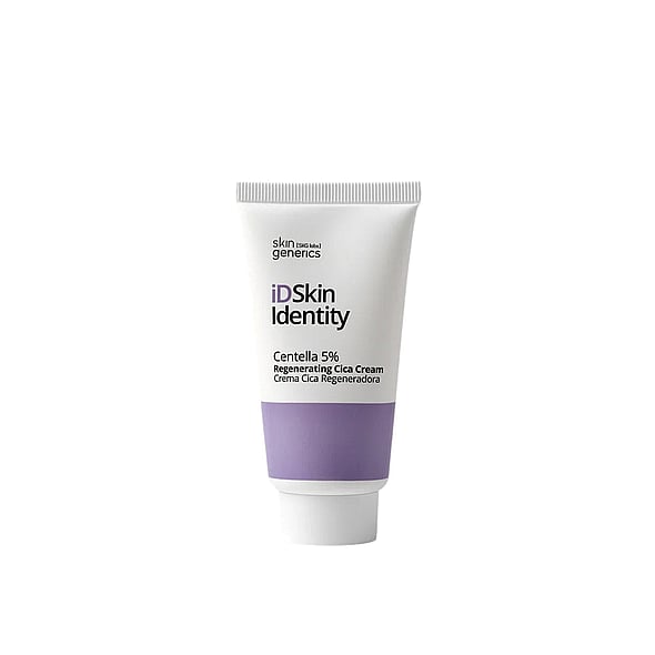 iD Skin Identity Centella 5% Regenerating Cica Cream 50ml soothes, restores, and boosts firmness