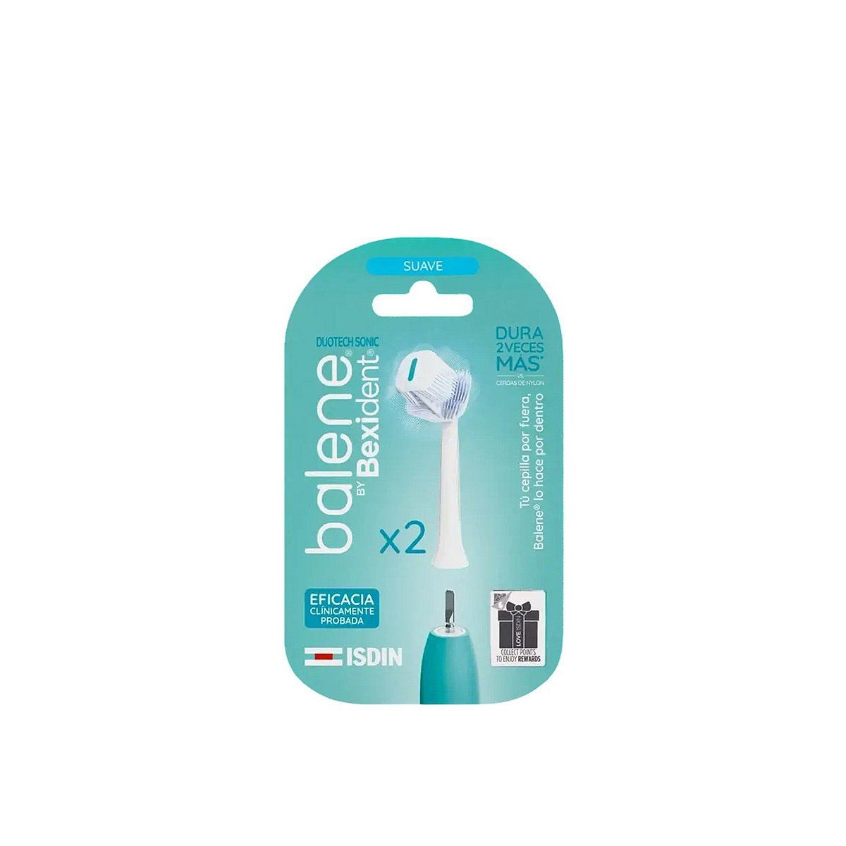 Isdin Balene by Bexident Duotech Sonic Soft Brush Heads 2 U
