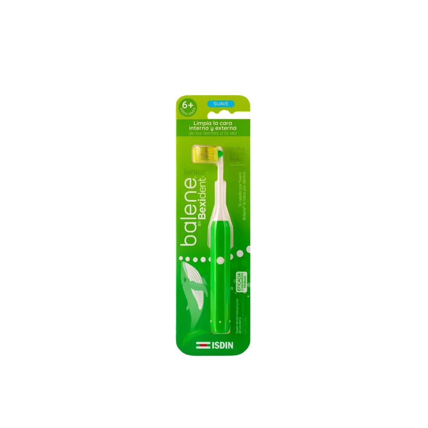ISDIN Balene by Bexident Escova de Dentes Suave Júnior Verde
