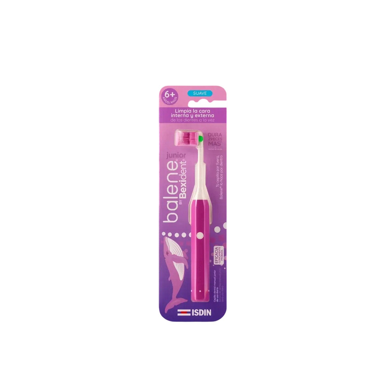 ISDIN Balene by Bexident Escova de Dentes Suave Júnior Roxo