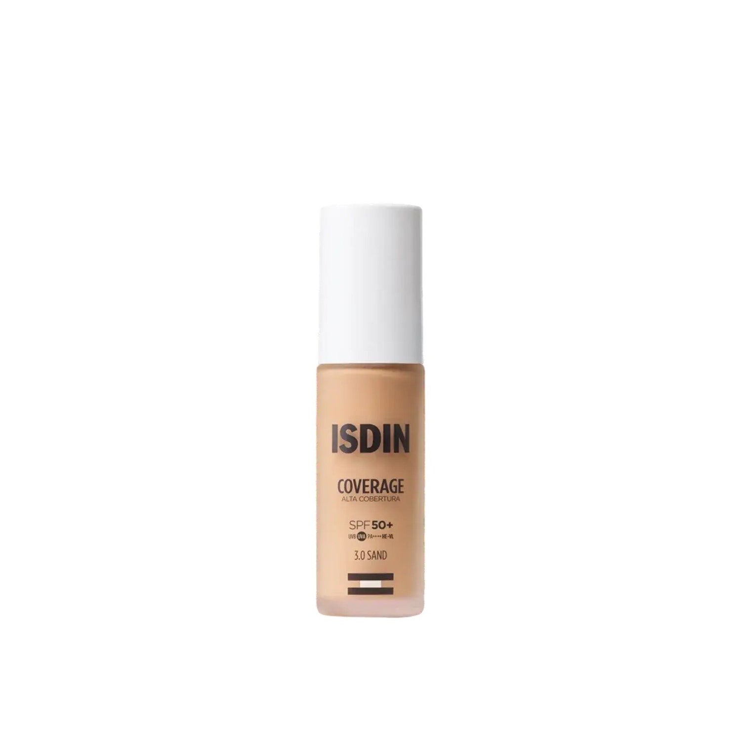 ISDIN Coverage SPF50+ Base de Alta Cobertura 3.0 Sand 30g