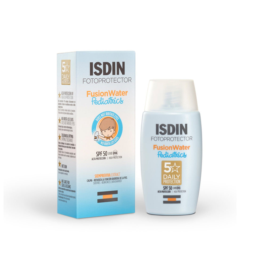 ISDIN Fotoprotector Pediatrics Fusion Water Wet Skin SPF50 50ml