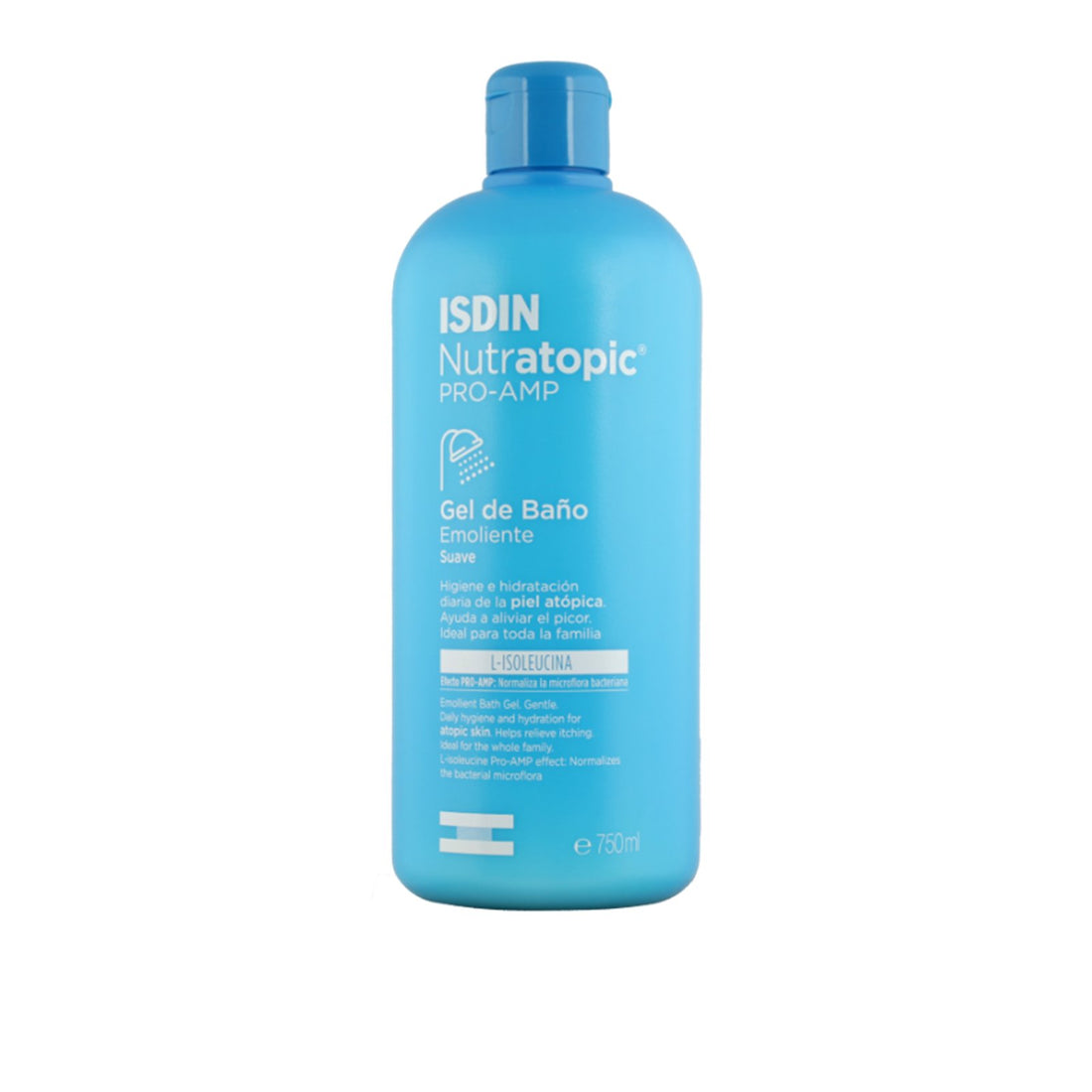 ISDIN Nutratopic Pro-AMP Emollient Bath Gel 750ml