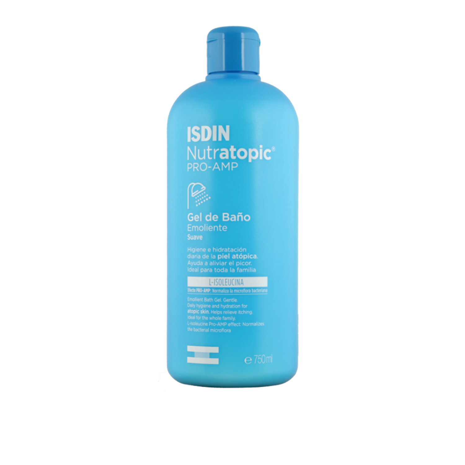 ISDIN Nutratopic Pro-AMP Gel de Banho Emoliente 750ml