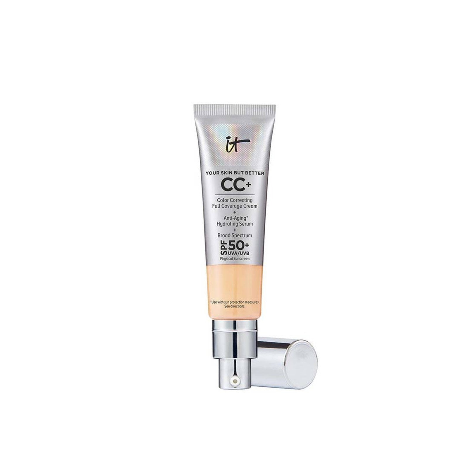 IT Cosmetics CC+ Cream Full Coverage Foundation SPF50+ Light Medium 32ml