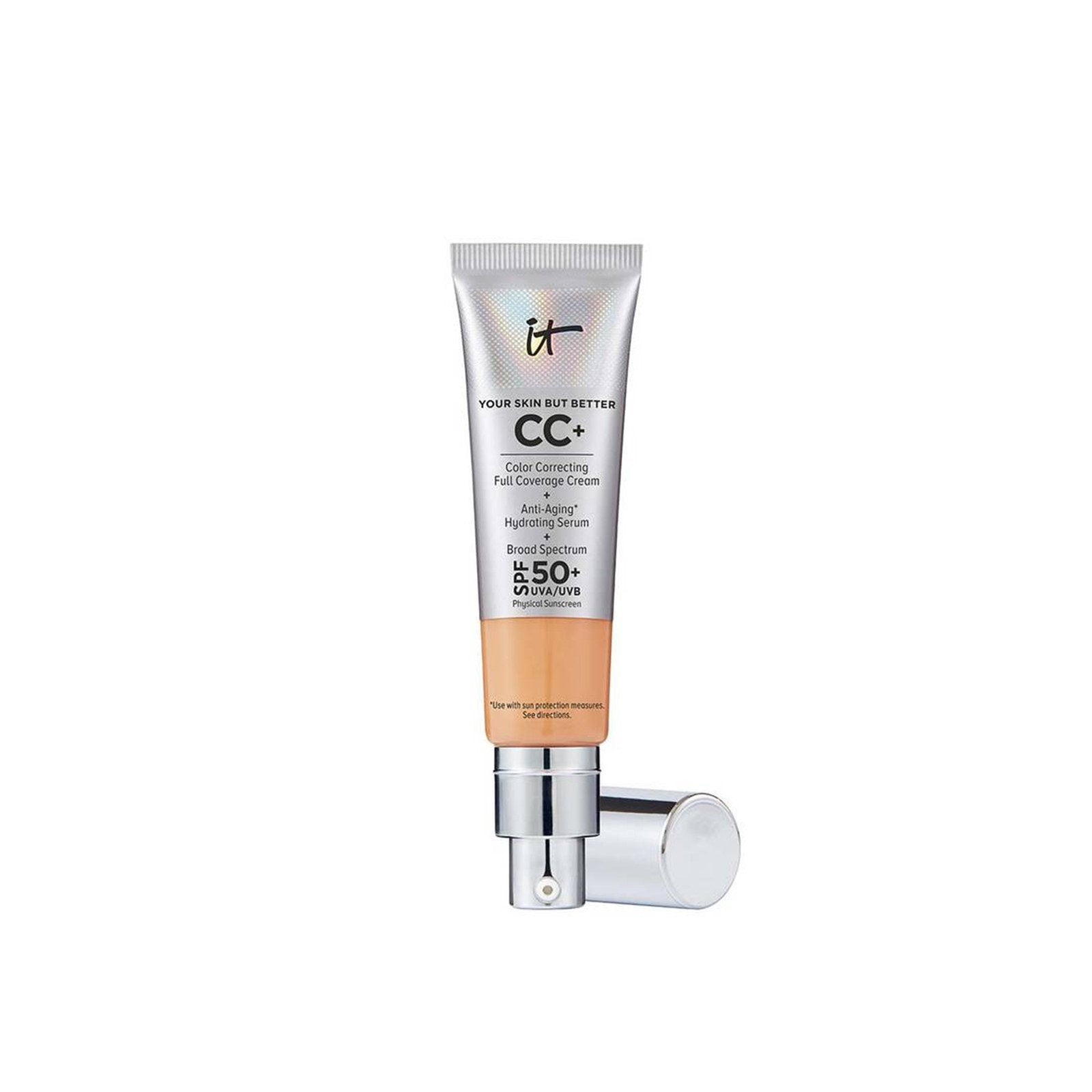 IT Cosmetics CC+ Cream Full Coverage Foundation SPF50+ Neutral Tan 32ml