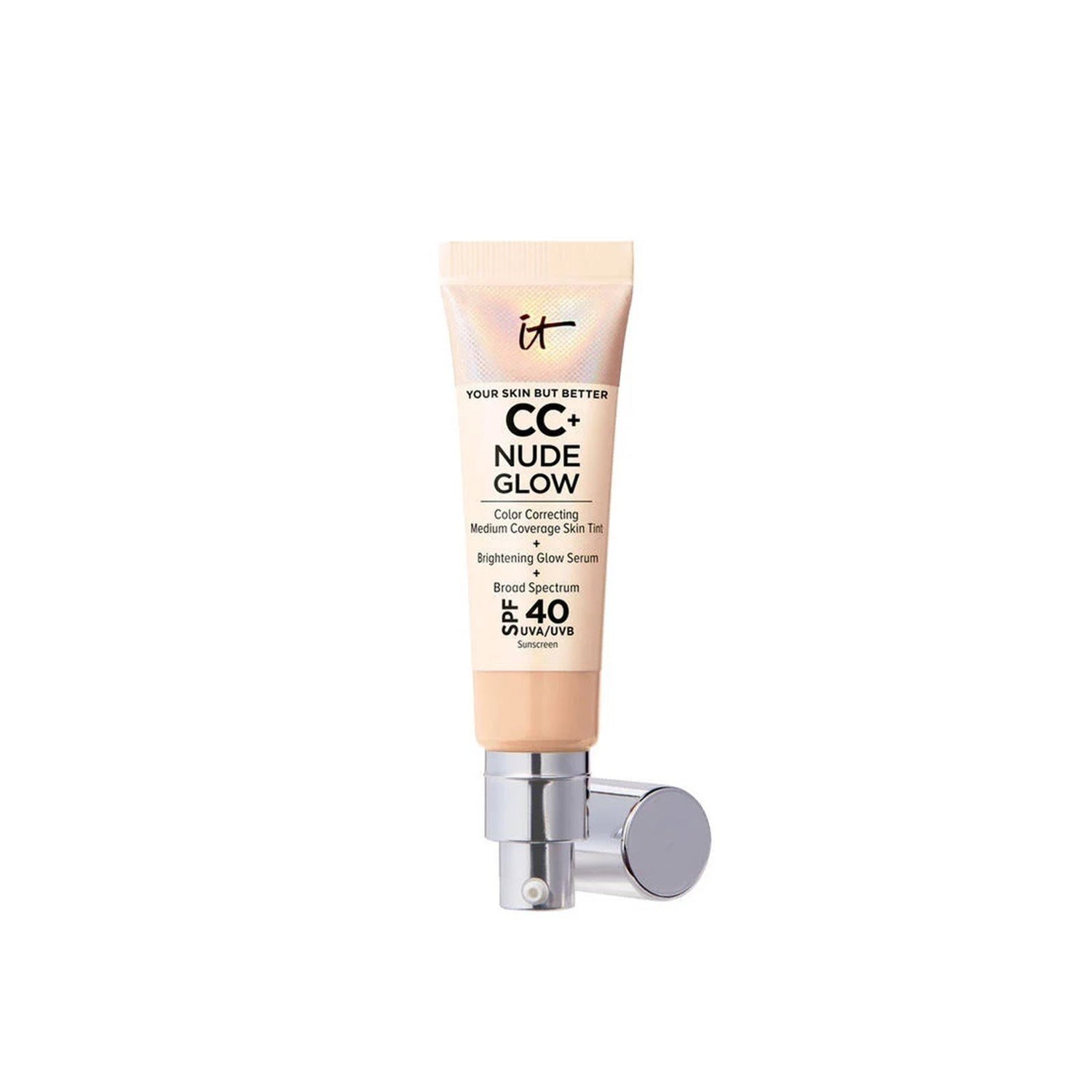 IT Cosmetics CC+ Nude Glow Lightweight Foundation SPF40 Light Medium 32ml