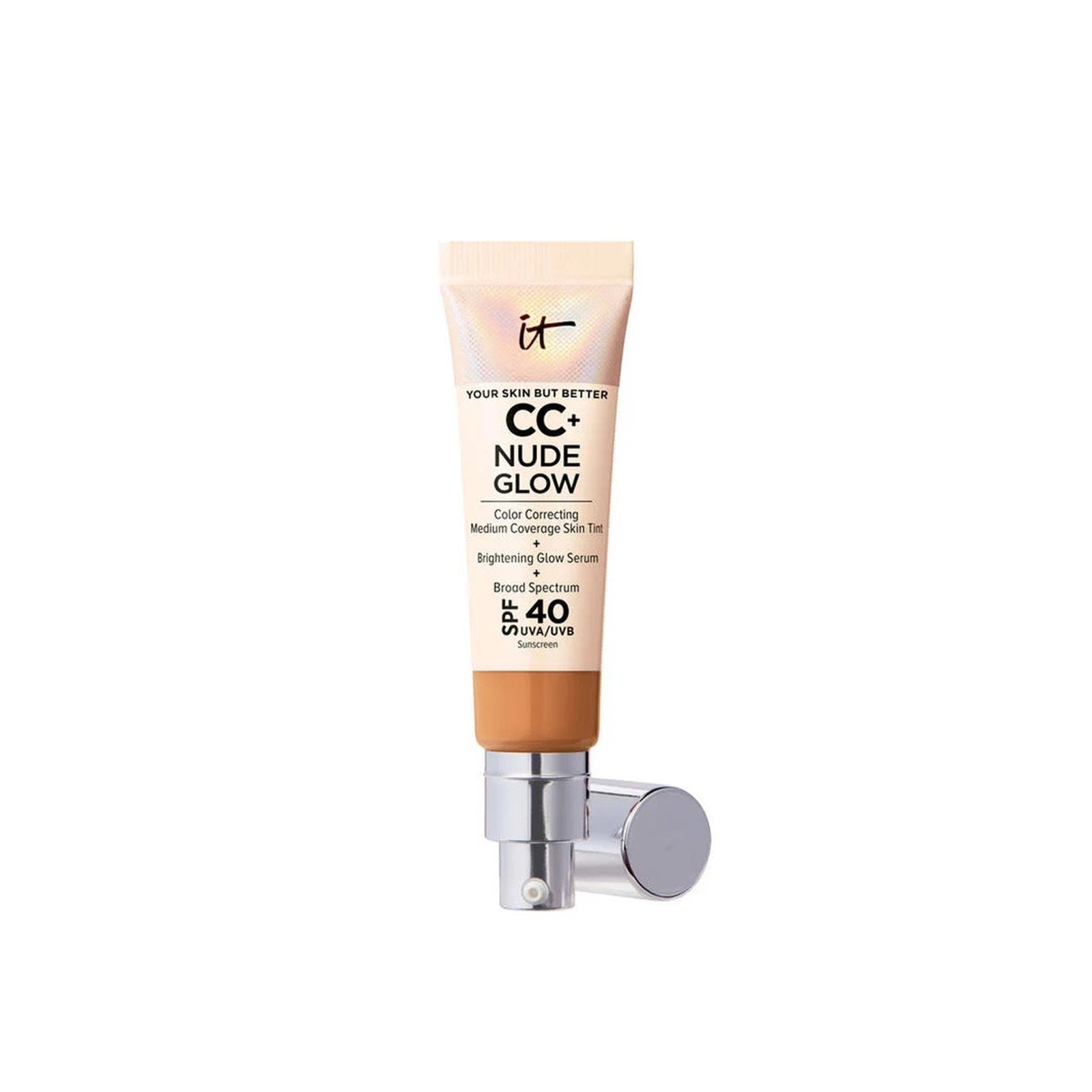 IT Cosmetics CC+ Nude Glow Lightweight Foundation SPF40 Tan 32ml