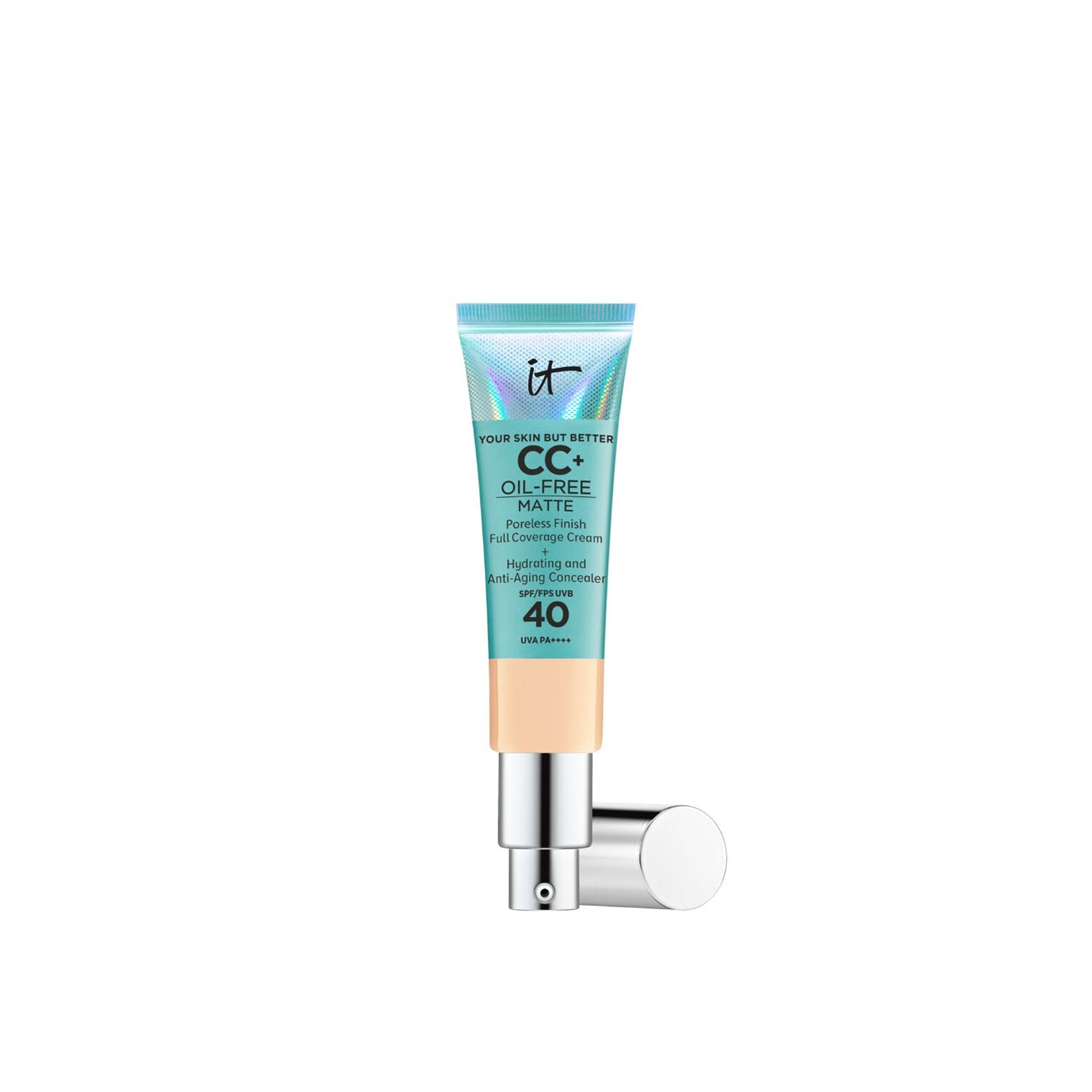 IT Cosmetics CC+ Oil-Free Matte Foundation SPF40 Light Medium 32ml