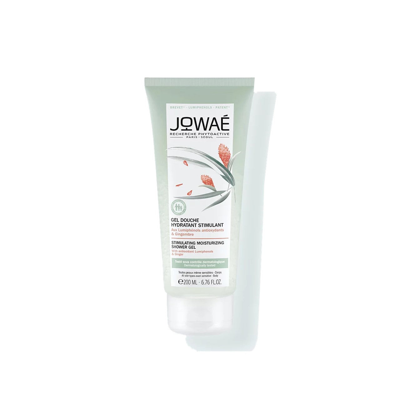 JOWAÉ Stimulating Moisturizing Ginger Shower Gel 200ml