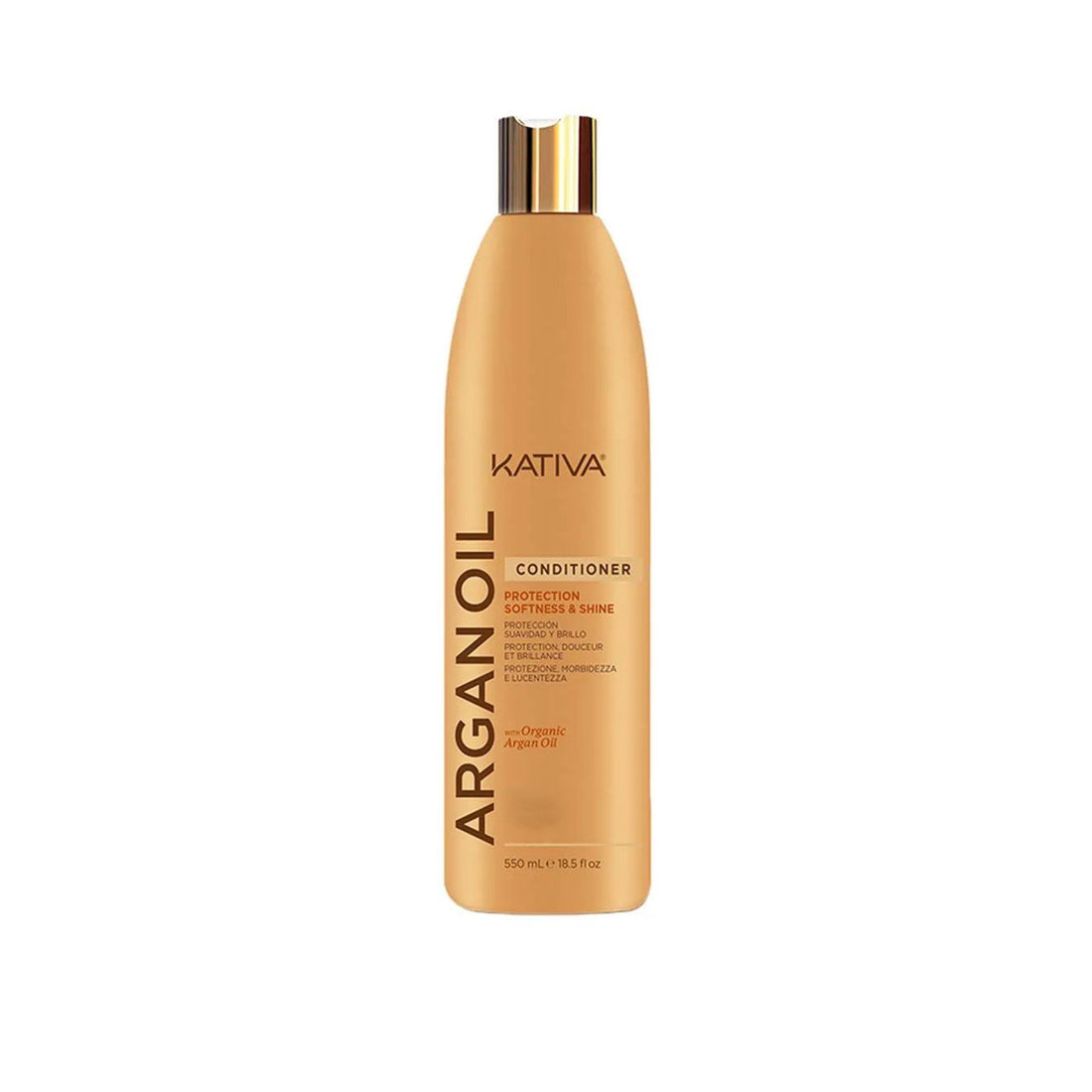 Kativa Argan Oil Protection Softness & Shine Conditioner 550ml