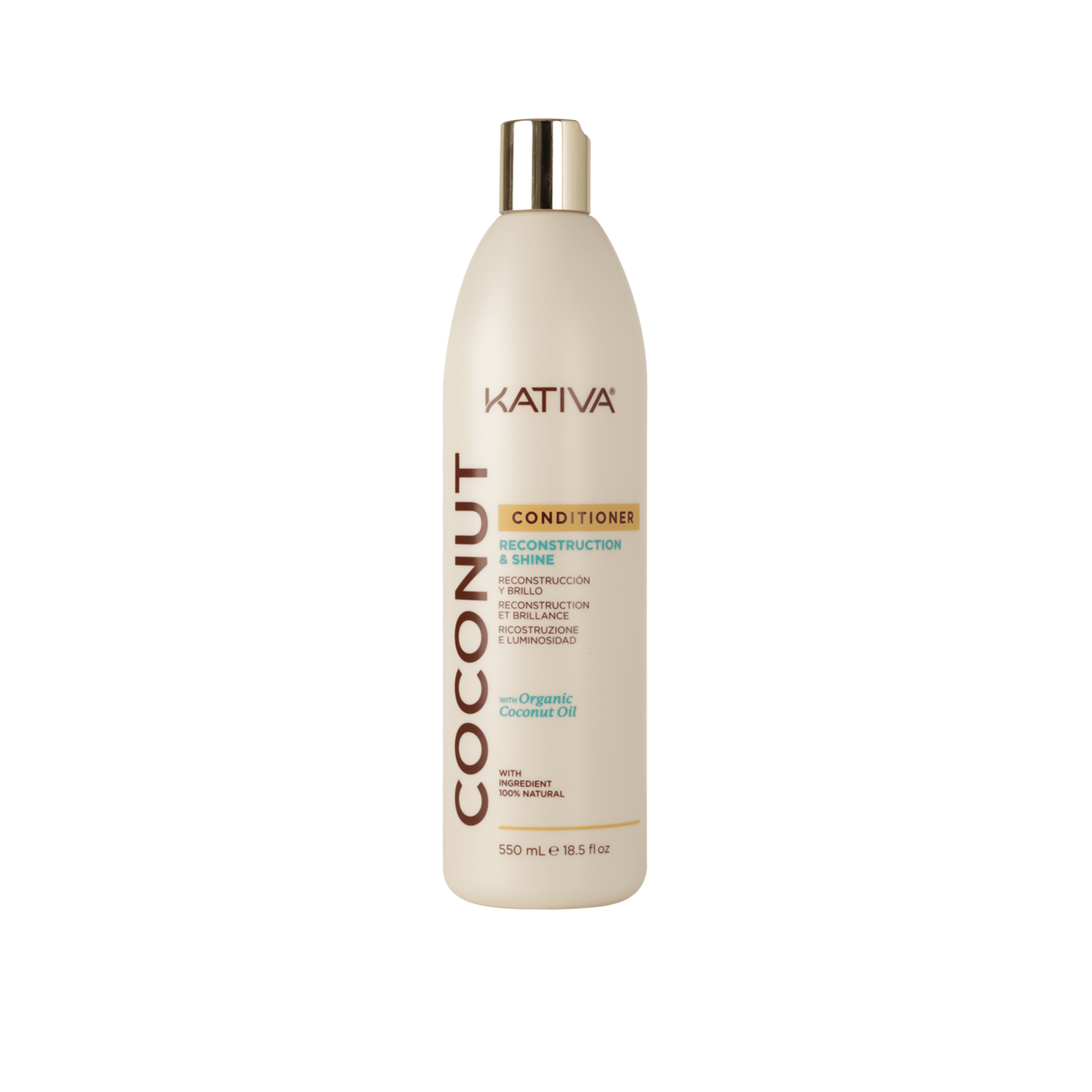 Kativa Coconut Reconstruction &amp;amp; Shine Conditioner 550ml