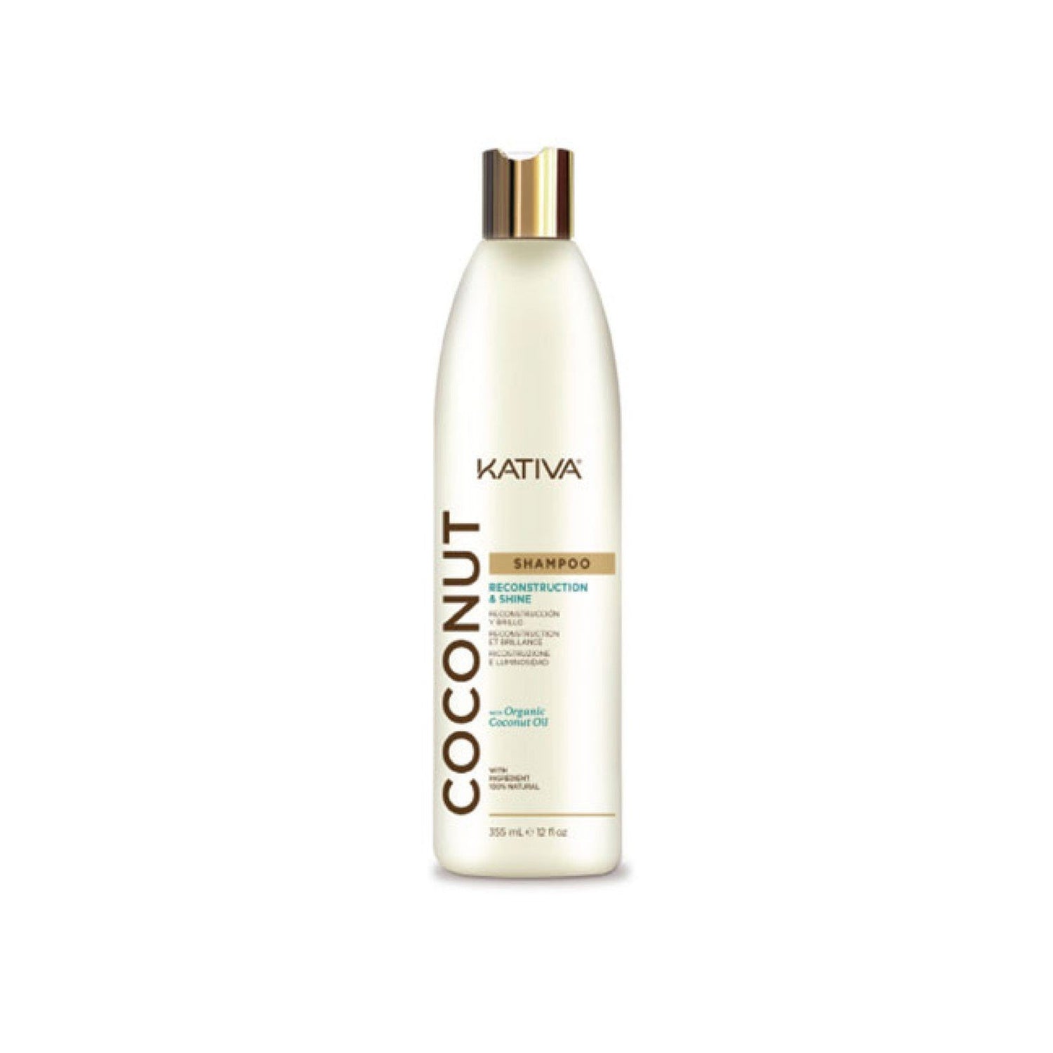 Kativa Coconut Reconstruction &amp;amp; Shine Shampoo 355ml