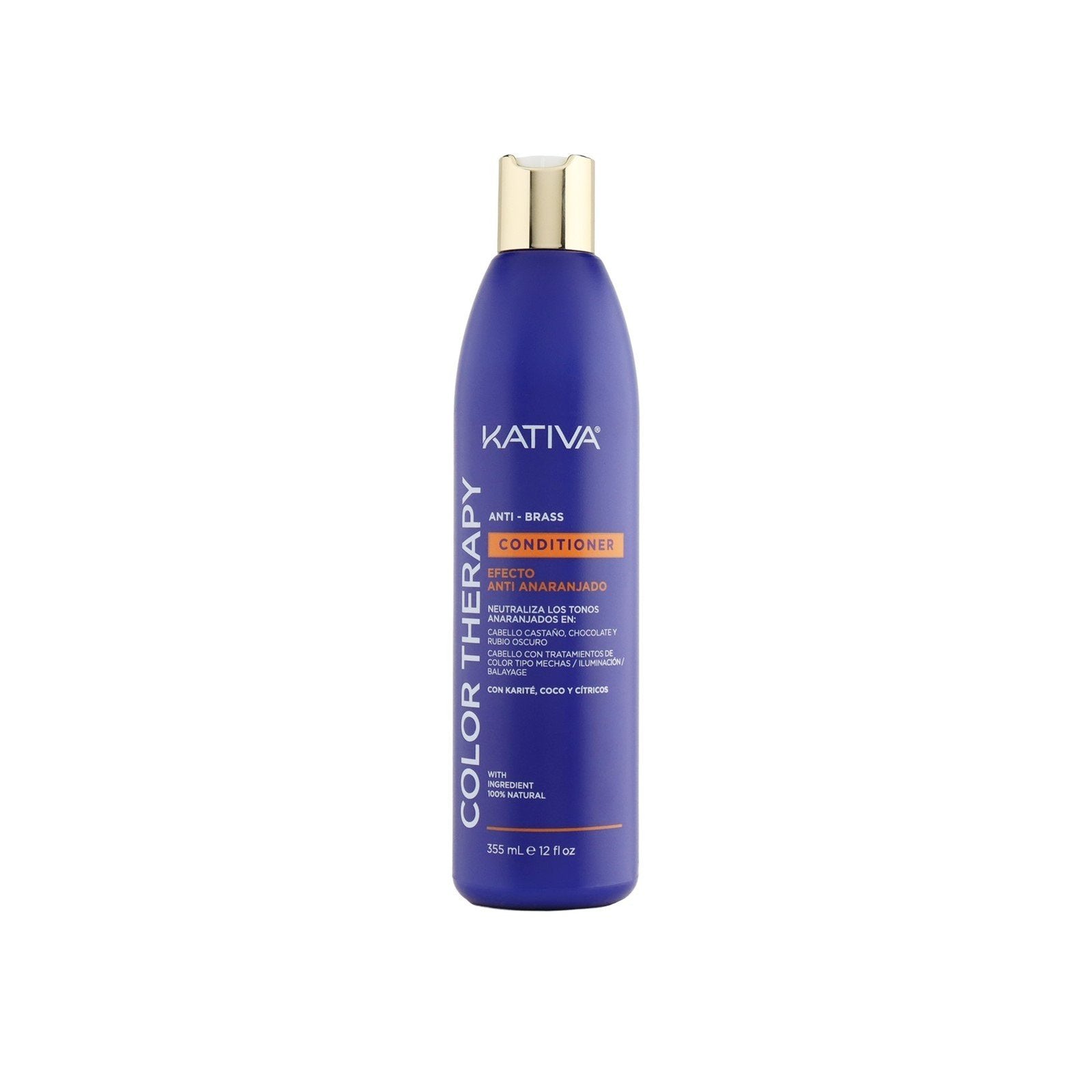 Kativa Color Therapy Anti-Brass Conditioner 355ml