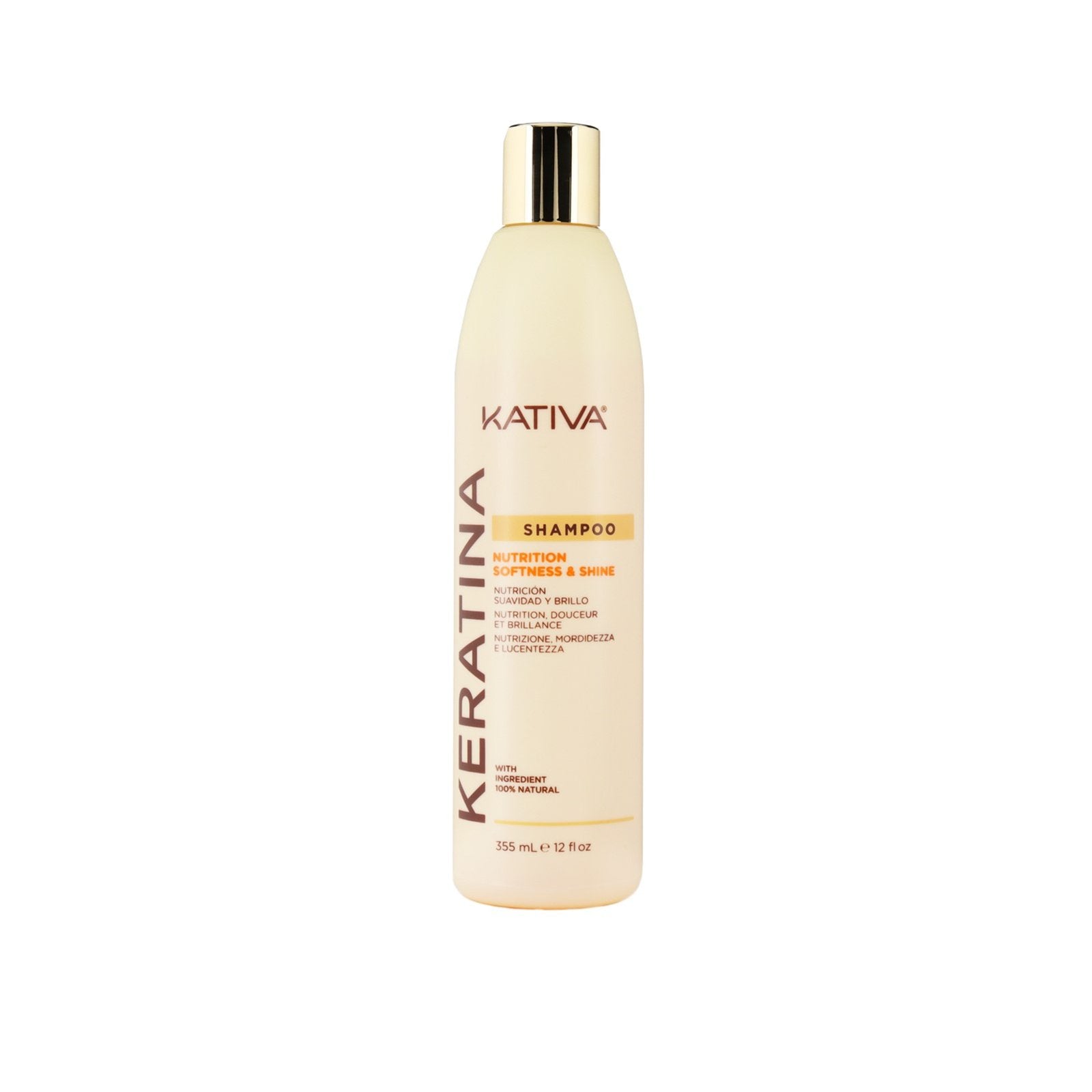 Kativa Keratin Nutrition Softness &amp;amp; Shine Shampoo 355ml