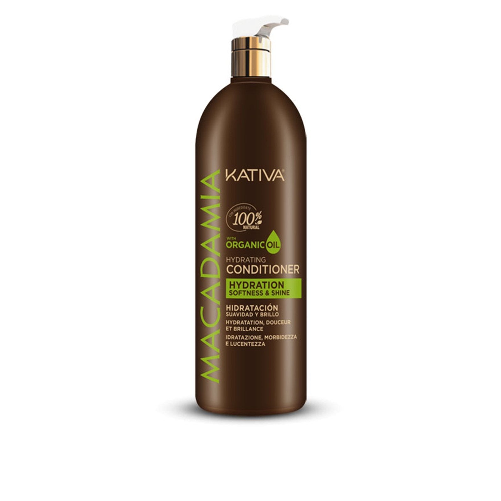 Kativa Macadamia Hydration Softness &amp;amp; Shine Conditioner 1L