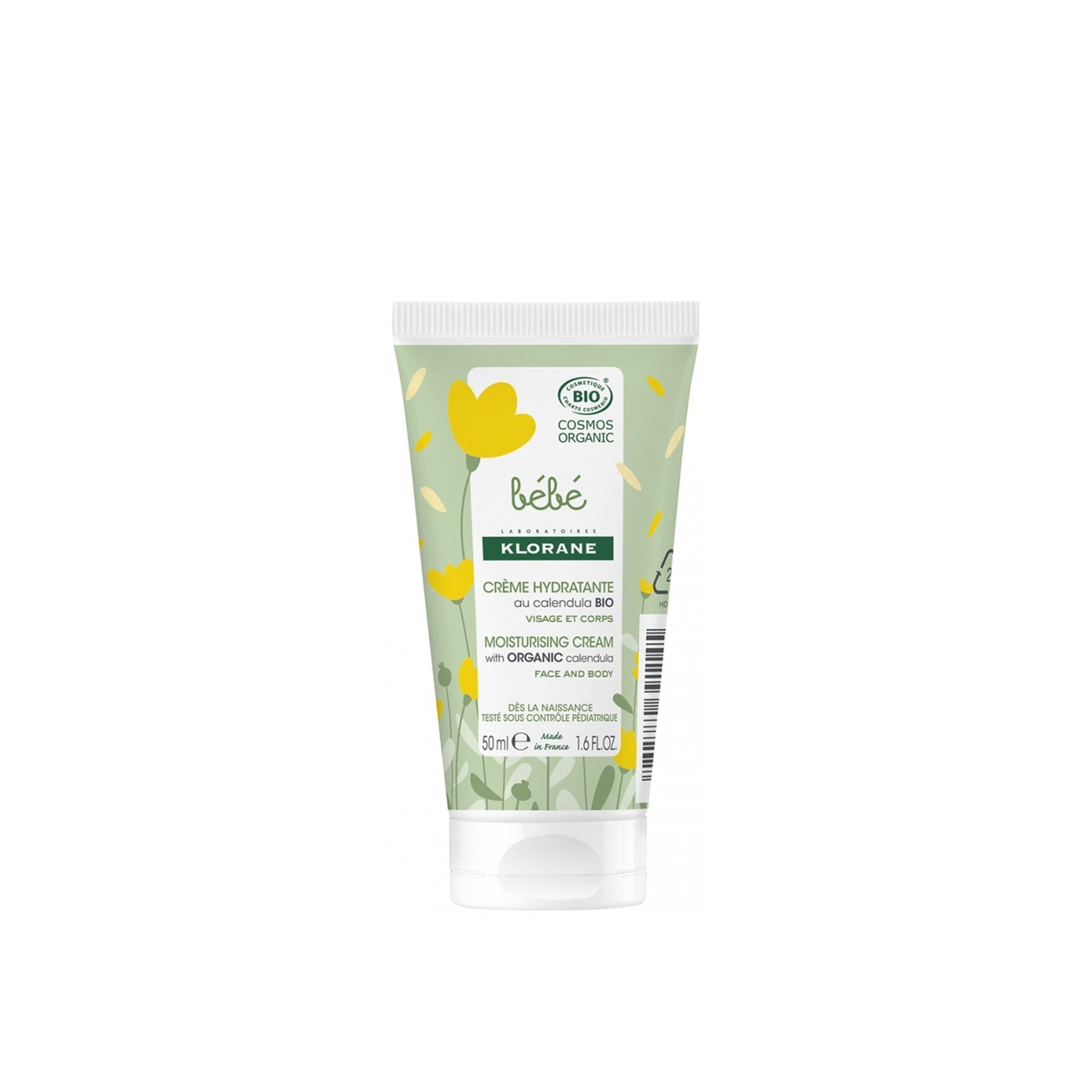 Klorane Baby Moisturizing Cream with Organic Calendula 50ml