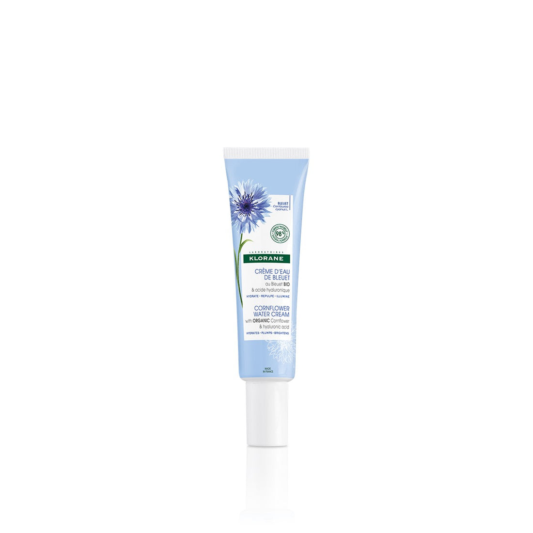 Klorane Cornflower Water Cream with Organic Cornflower 30ml