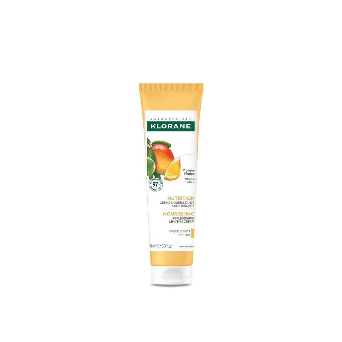 Klorane Al Mango Leave-in Nourishing Cream for Dry Hair 100 ml