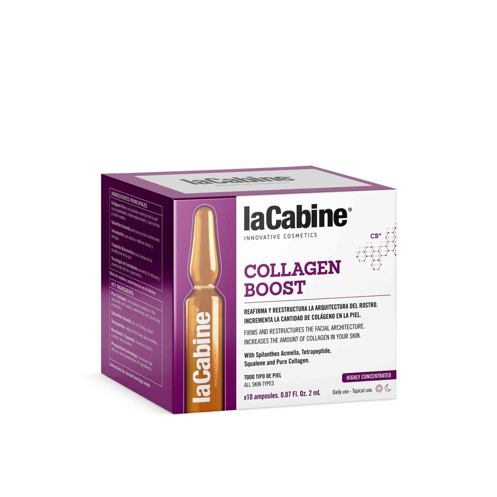 La Cabine Collagen Boost Concentrated Ampoules 10x2ml