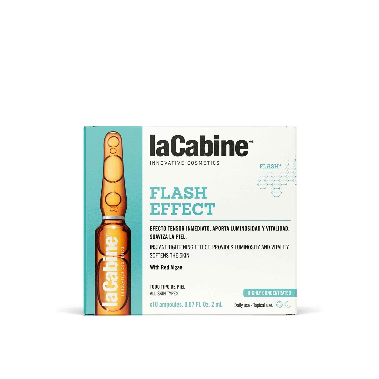 La Cabine Flash Effect Concentrated Ampoules 10x2ml